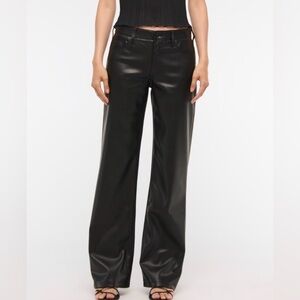 Abercrombie and Fitch Faux Leather Pants size 26 s